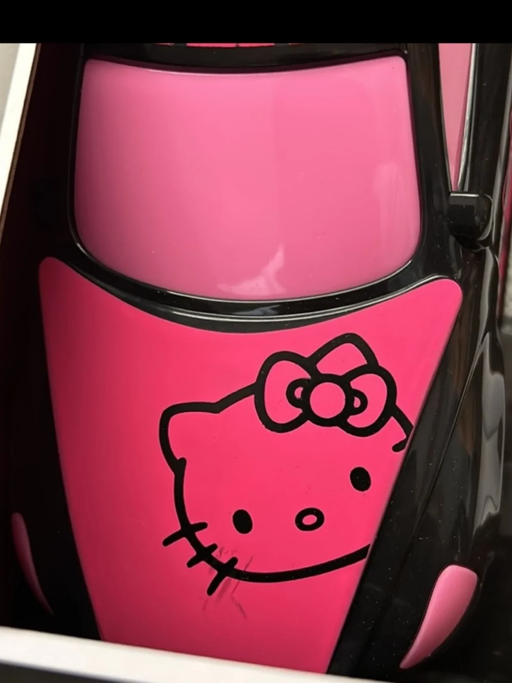 Sanrio Hello Kitty Racing Car Pink & Black Remote Control Toy Vehicle New K
